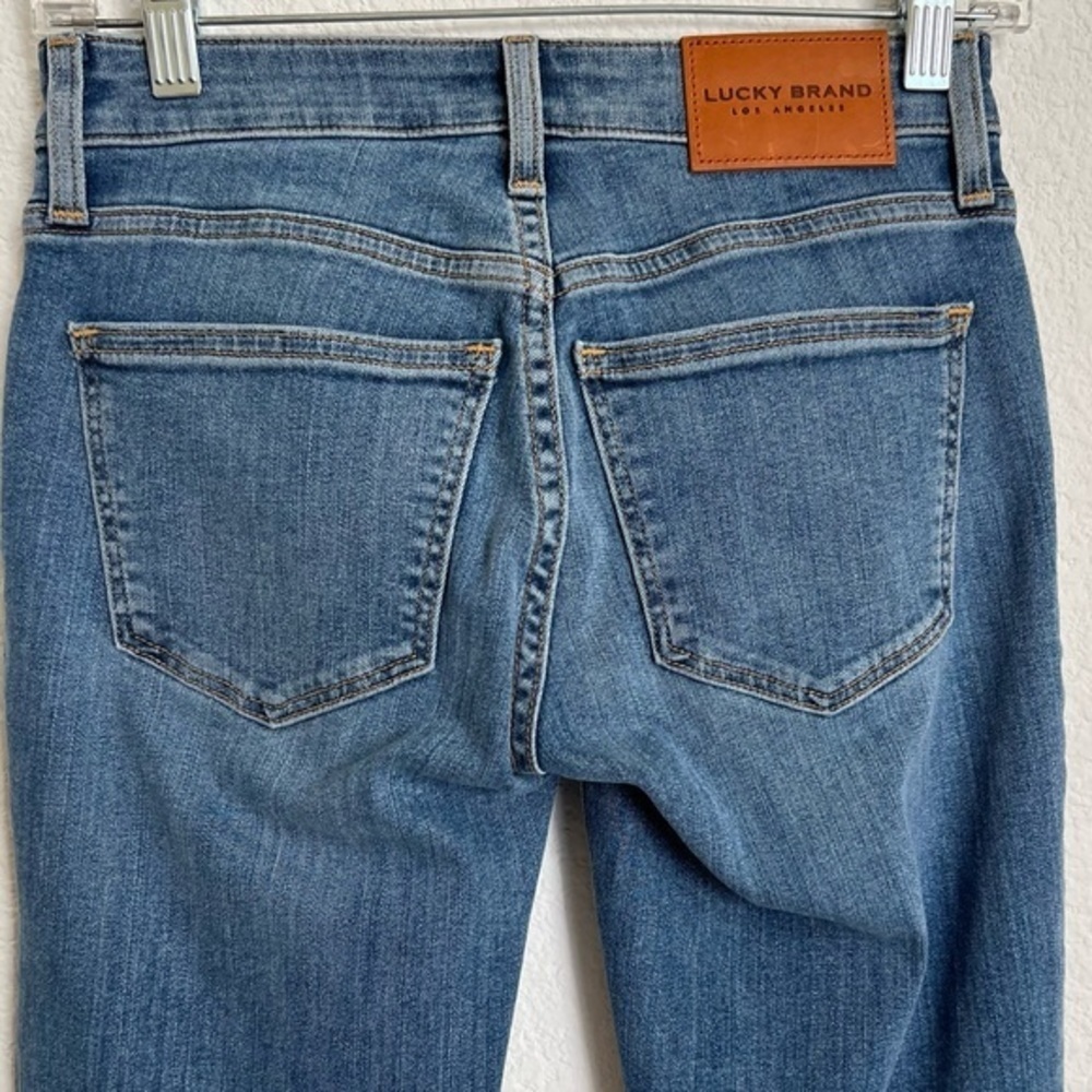 Lucky Brand Lolita Low Rise Boot Raw Hem 0/25 - Picture 5 of 13
